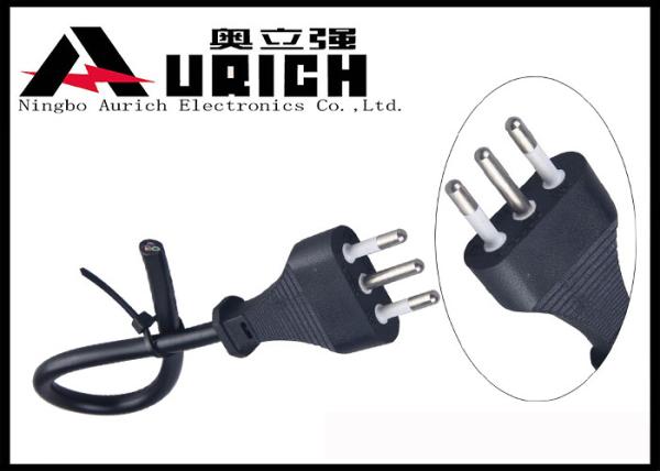 Italy IMQ Refrigerator Power Cord , Home Appliance Power Supply Power Cable