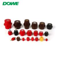 Isolateur de cuivre flexible de soutien de barre omnibus pour en particulier le rouge hexagonal d'isolement