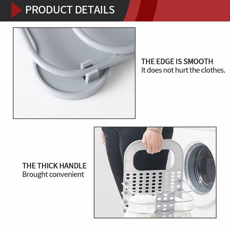 Washable практически корзина установленная стеной, корзины прачечной Sonsill портативные вися