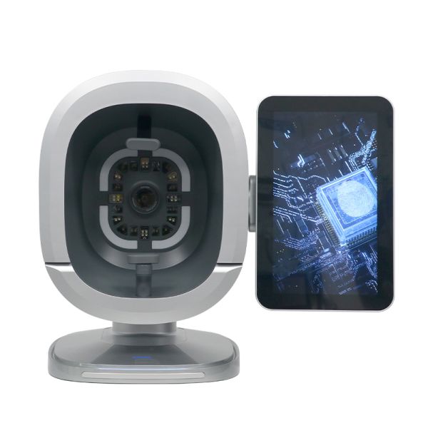Advanced AI Facial Skin Scanner with 15.6 Inches Screen for Testing 14 Skin Problems in 16 Languages