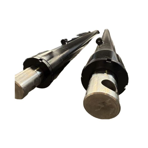 Steel Hard Chrome Plated Telescopic Single Acting Hydraulic Cylinder For Dump Truck Forklift