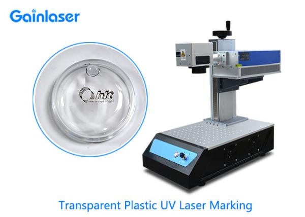 3W 355nm Air Cooled Laser Marking Machine For Plastic