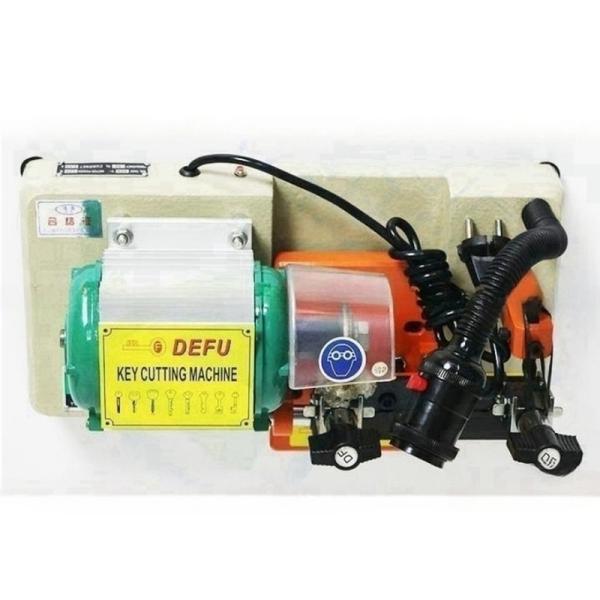 120W Motor Power Defu 238RS Horizontal Key Cutting Machine for Materials ABS and Steel