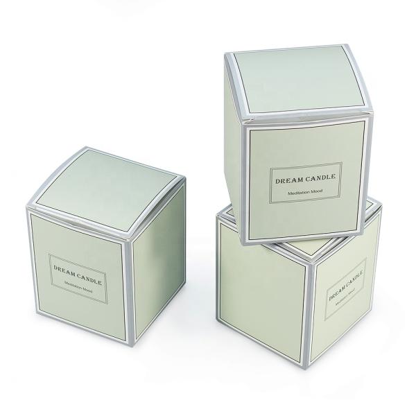 China High Quality Paper Card Packaging Box Supplier For Scented Candle