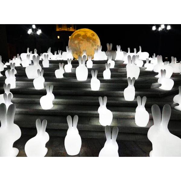 LED colorful light Yutu Mid-Autumn Festival moon rabbit modeling lighhting landscape lamps