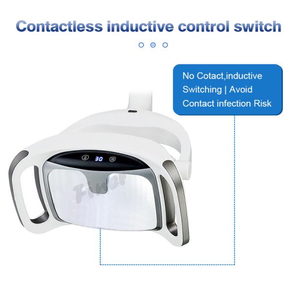 2 Pieces Tube Dental Chair Light 8000-30000Lx With Adjustable Color Temperature