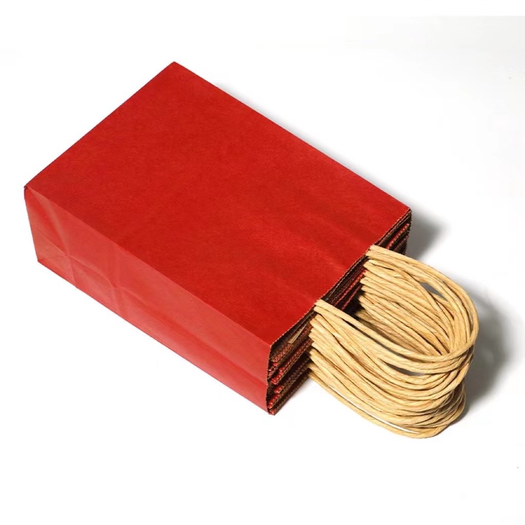 Усиленный отрегулируйте бумажные мешки 32x11x25cm Браун Kraft 100% Recyclable