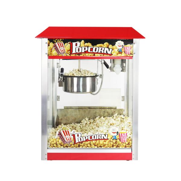 110-240V/50-60HZ Материал SS для здорового питания Коммерческая машина для попкорна с корзиной