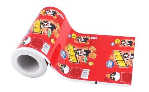 laminated plastic printing food grade flexible packaging film roll