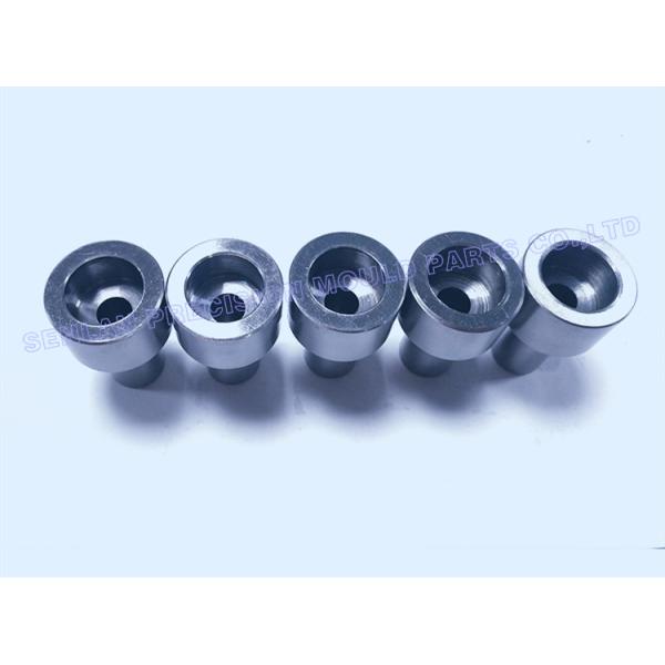 SKD61 Hardened Sprue Bushing with HRC48-52 Hardness and Vacuum Heat Treatment for Precision Injection Mold Parts