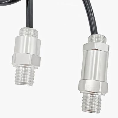 Dual-Head Threaded Pressure Sensor -1bar to 1000bar 4-20mA Output