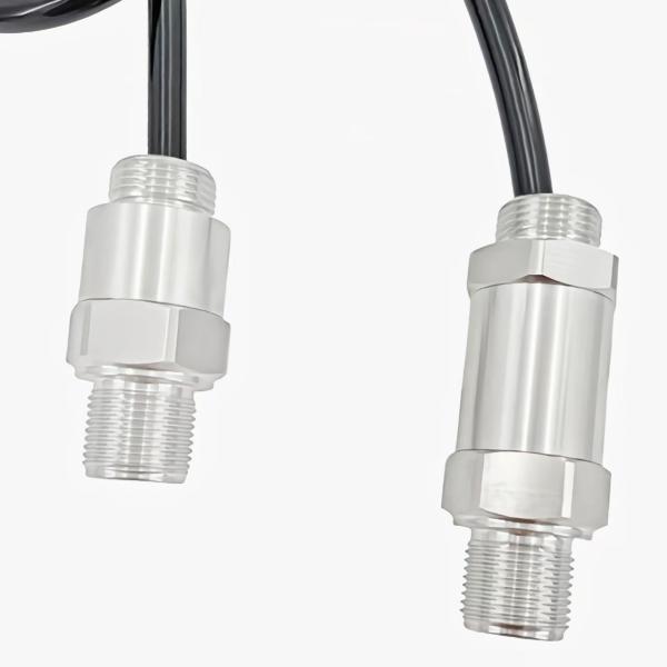 Dual-Head Threaded Pressure Sensor -1bar to 1000bar 4-20mA Output