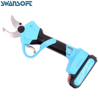3.0CM Electric Bypass Pruner Cordless Electric Pruning Shear Scissors with Finger Protection 21V