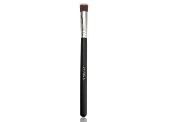Precision Round Flat Concealer Brush / Angled Makeup Brush Poly Bag Packing