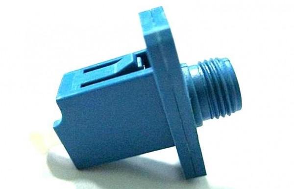 FC To LC Fiber Optic Adapter Blue Plastic Housing With Long Lange