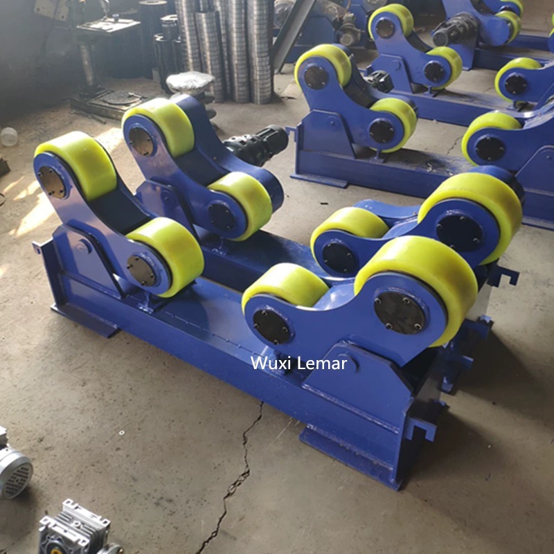 10Ton Hydraulic Fit-up Welding Rotator Tank Pipe Section Assembly Turning Roll