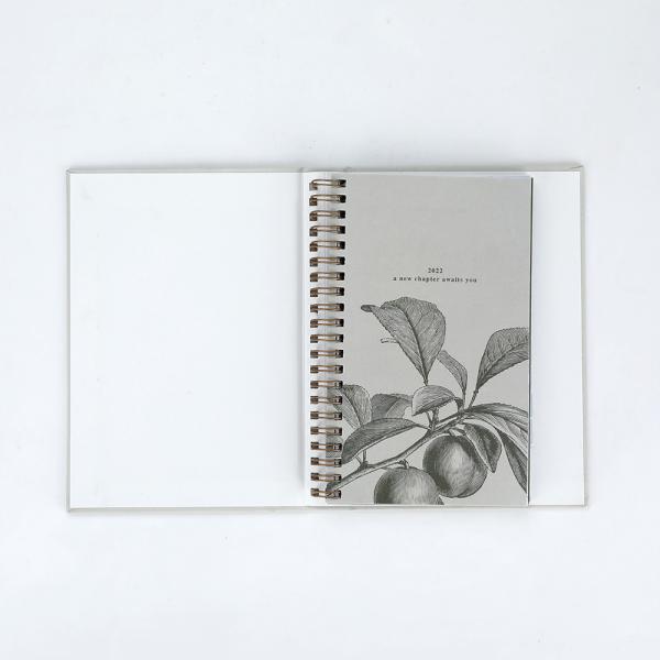 Customized A5 Hardcover Notebook Printing Daily Weekly Journal Budget Planner Notebook