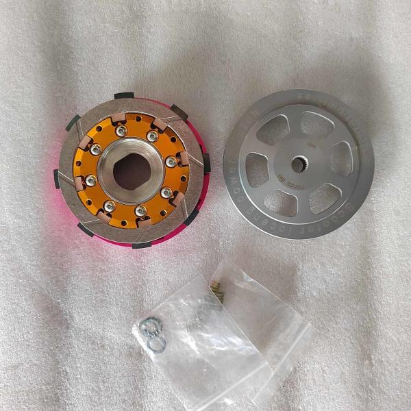 2pcs  Scooter Racing Clutch Silver Red Honda Clutch Kit Customizable