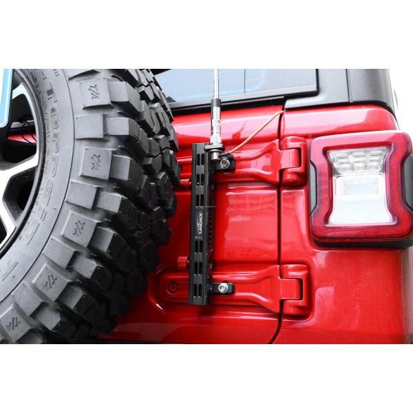 High- Universal 4x4 Off Road Accessories Roof Rack Mount Flagpole Antenna Holder Bracket for Jeep Wrangler