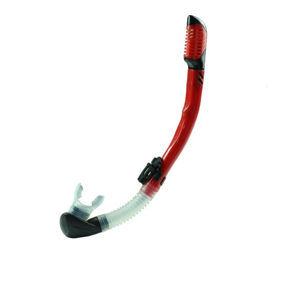Length 51cm Scuba Diving Snorkel Breathing Tube PVC Material For Adults