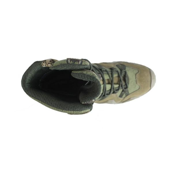 Mid Calf Combat Boots With Durable PUPU Outsole For Outdoor Adventures