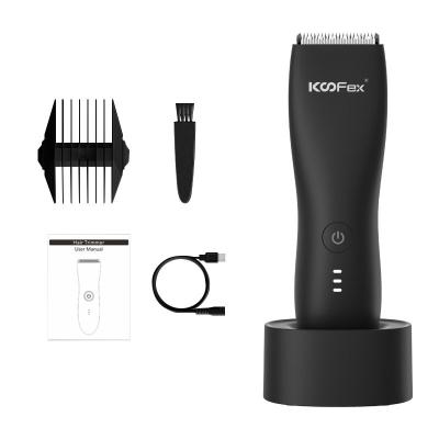 ajustador impermeável recarregável do cabelo de 5W USB para o corte de cabelo do virilha do corpo