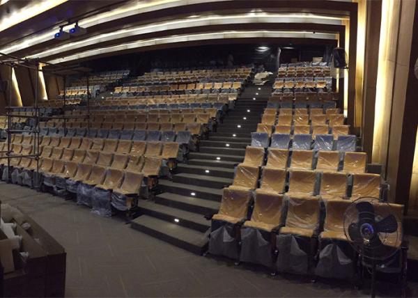 1.5mm Thick Church Auditorium Chairs University College Lecture Hall Seating