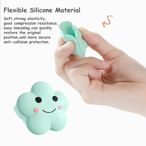 Детские пищевые силиконовые защитники уголков мебели Угловые защитники краев Защитные бамперы