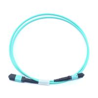 Cordon de patch en fibre optique flexible et durable avec connecteur MPO pour des applications de réseau polyvalentes