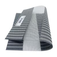As cortinas de rolo sem corda da mola da tela solar feita sob encomenda protegem impermeável à prova de fogo