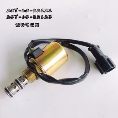 válvula de solenoide giratória de 6D95 20Y-60-22121 para KOMATSU