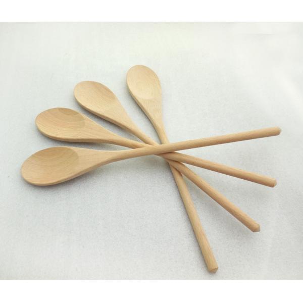 Service personnalisé Salade cuillère en bois Graver des ustensiles de cuisine en bois en forme de cœur Pour la cuisine