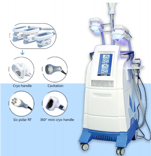 4 Handles Cryolipolysis Machine Effective Fat Freezing and Body Shaping