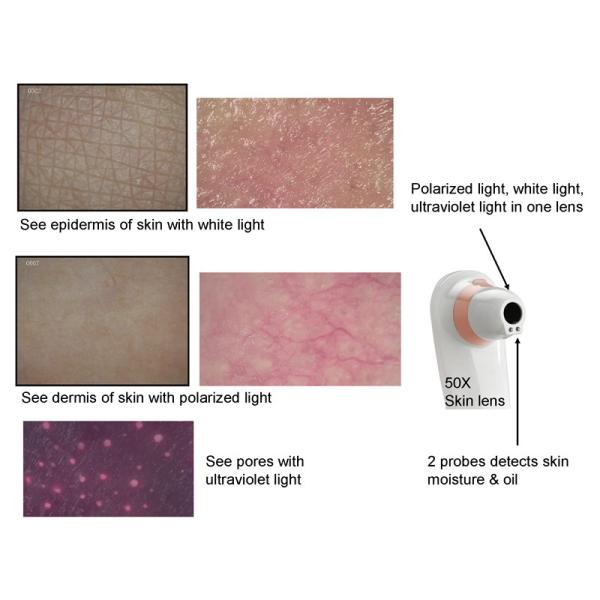 Анализатор кожи машины анализатора здоровья цифровых фотокамер машины анализатора здоровья китайский