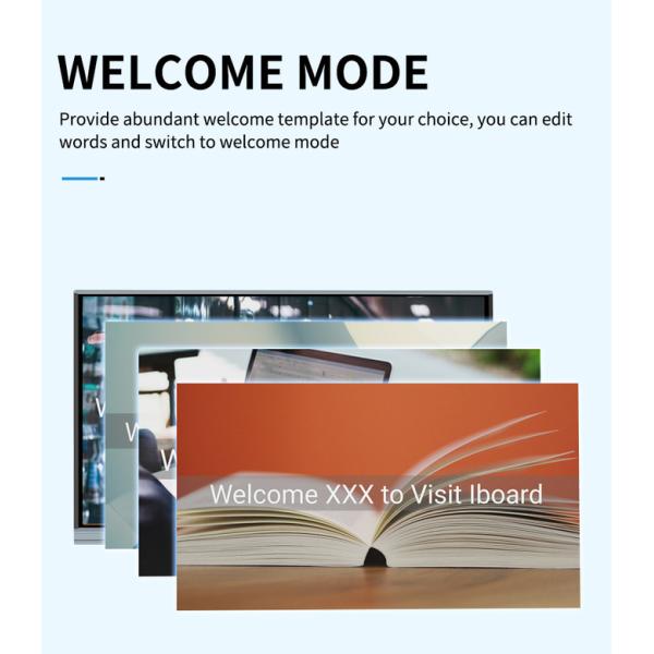 65 дюймовый 4K светодиодный смарт-экран монитор инфракрасный интерактивный доска с сенсорным панелем