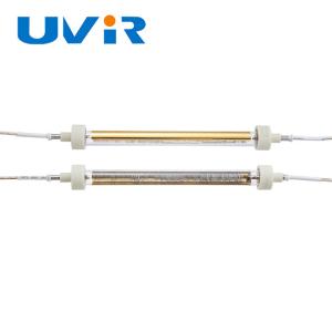 120V 100W Medium Wave Infrared Heat Lamp with Gold Reflector