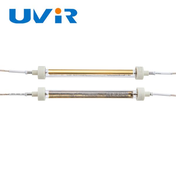 120V 100W Medium Wave Infrared Heat Lamp with Gold Reflector