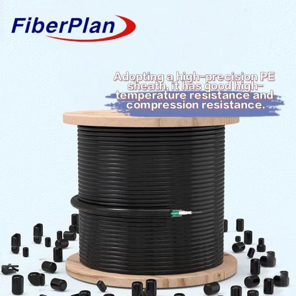 Armored Singlemode GYXTW G652D Outdoor Single Mode Fiber Optic Cable
