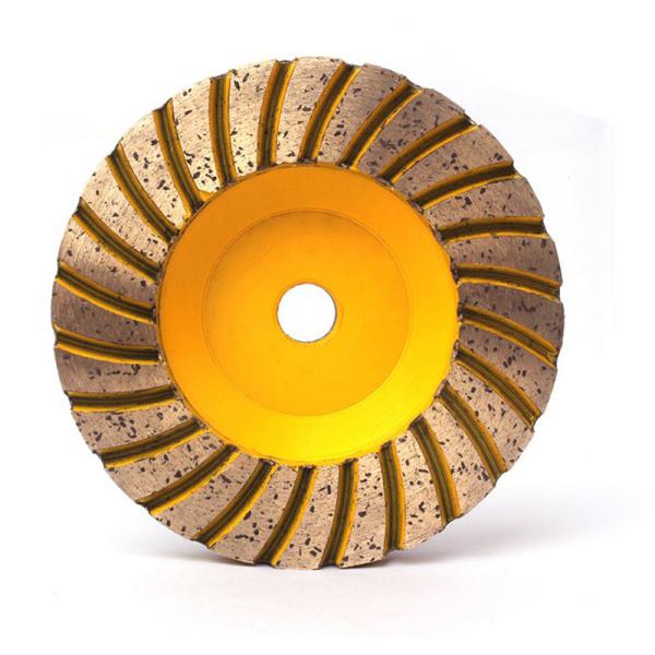 100mm 4 Diamond Cup Wheel Grinding Disc Aluminum Based Grit 100