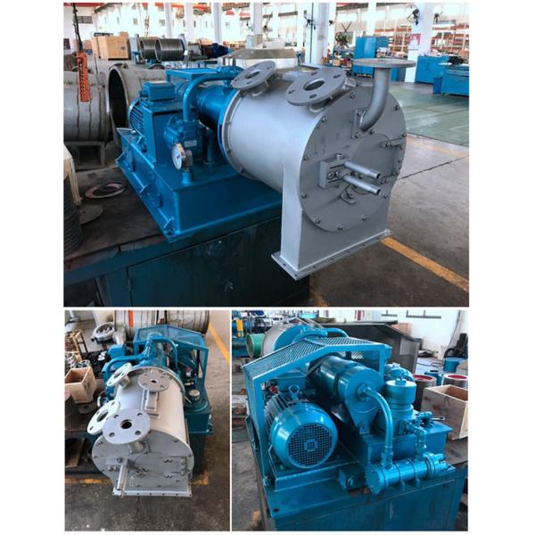 Máquina química do centrifugador do empurrador de duas fases para o sal mineral