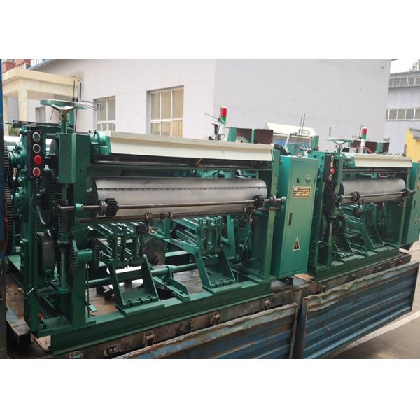 Semi Automatic Wire Mesh Machine , 2.4m Width Dutch Weaving Wire Mesh Equipment