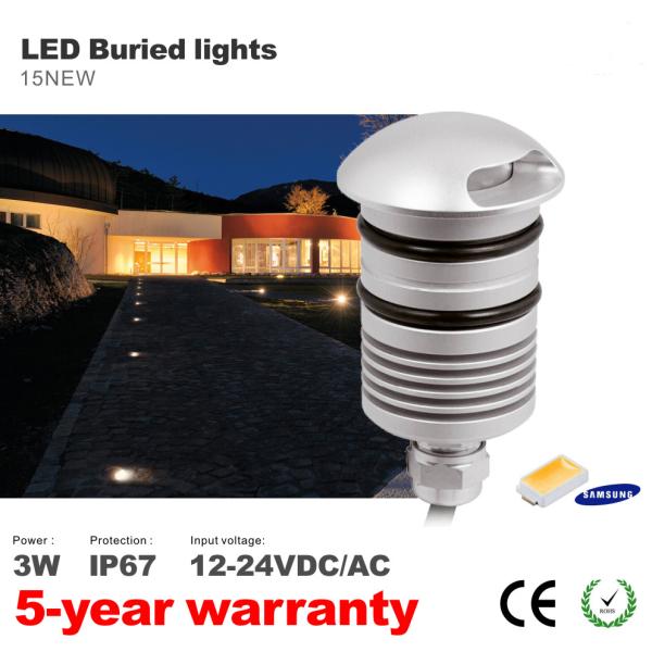 LED Buried Light 12VDC/AC IP67 Waterproof Outdoor squares ,courtyard underground lamps
