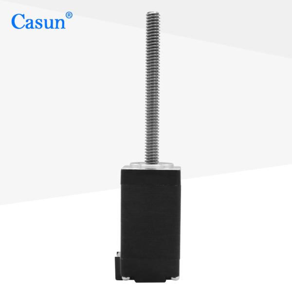 Casun Nema 8 Lead Screw Stepper Motor Tr5X2 P1 5.4V 38mm Body High Precision 32mN.m for Beauty Equipment