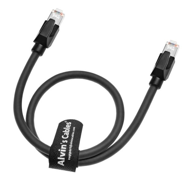 Les câbles d'Alvin Cat6 Profinet câble 1m blindé industriel plaqué or
