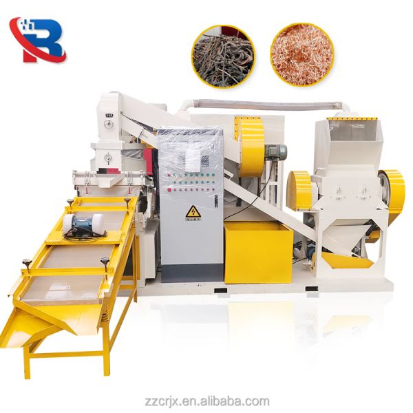 2025 High Quality Cable Granulator Copper Wire Recycling Machine Scrap Metal Copper Granules Shredders Machine