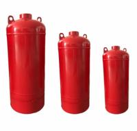 Instalação fácil extintor de incêndio automático vermelho de 100L Fm200 Extintor com atuador térmico