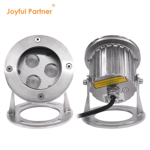 Нержавеющая сталь 316L подводное водоемое освещение 6W светодиодный фонтанный свет