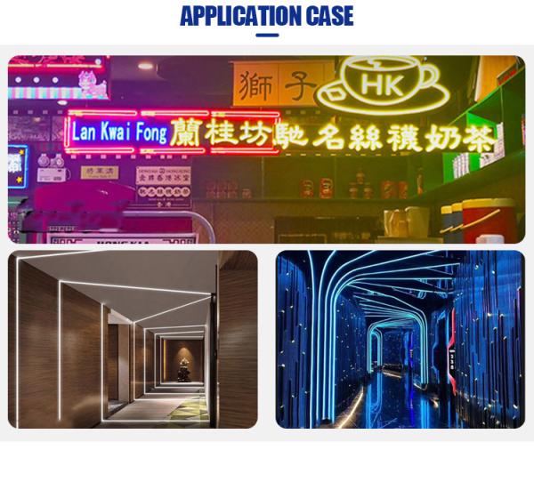 Custom Waterproof PVC LED Flexible Strip Light 110V 220V 24V 12V for Indoor Lighting