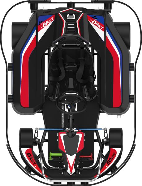 Motor de competência elétrico de Max Speed 50km/h 1.2kw do kart de Cammus dos adultos
