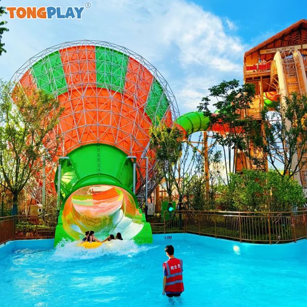 Professional Customization Water Park Water Slide Typhoon Water Slide for Adult